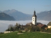 Mer de nuage la Cote d Aime