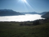 Mer de nuage la Plagne Tarentaise